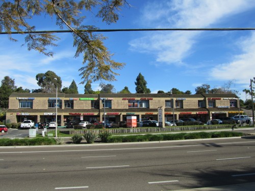 Strip Mall In Encinitas Professional Painting