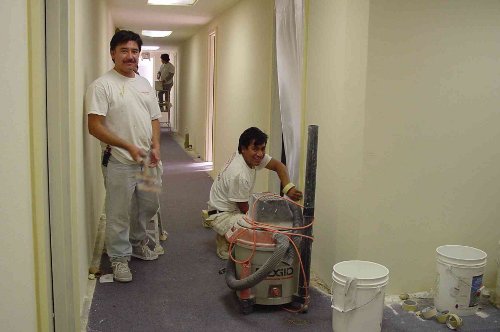 Sergio Martin Internal Commercial Painting San Diego